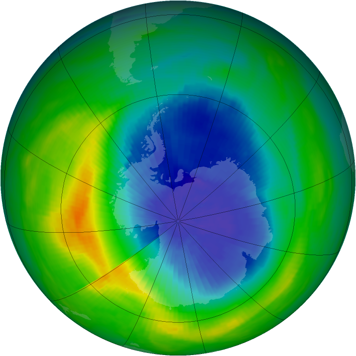 Ozone Map 1983-10-14